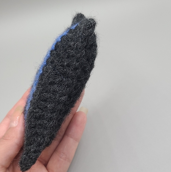 Thin blue line decorative flag, car accessories, office decor, police officer - Picture 5 of 11